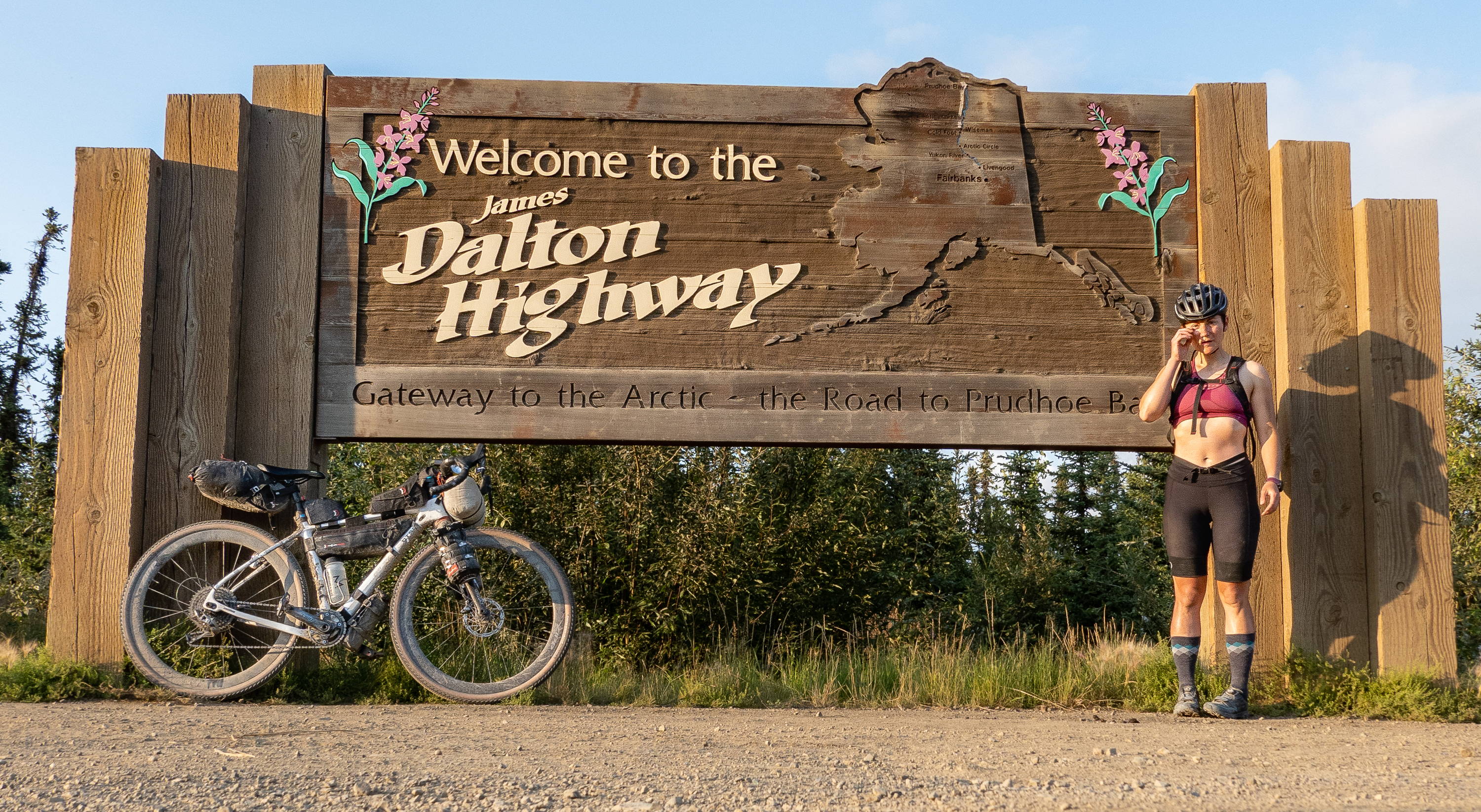 Rachel Heath bikepacks Alaska&rsquo;s Dalton Highway on her Otso Cycles 