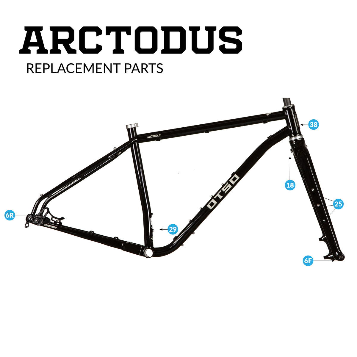 Arctodus Replacement Parts