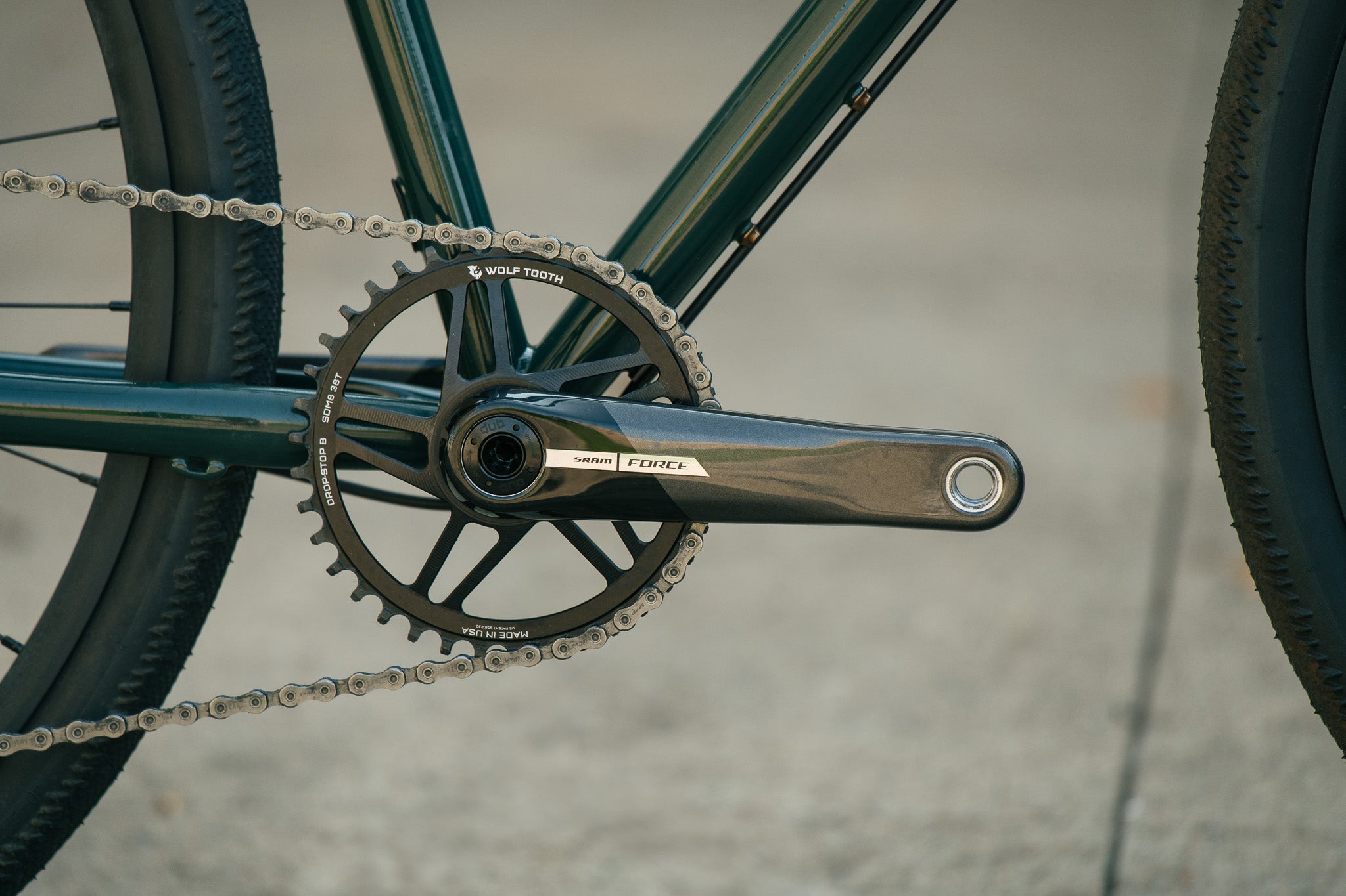 Warakin Racing Green - 54cm - 1x12 Rival AXS Mullet - Review Bike
