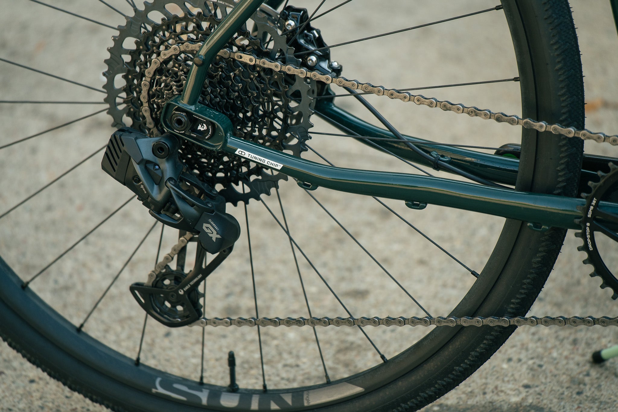 Warakin Racing Green - 54cm - 1x12 Rival AXS Mullet - Review Bike