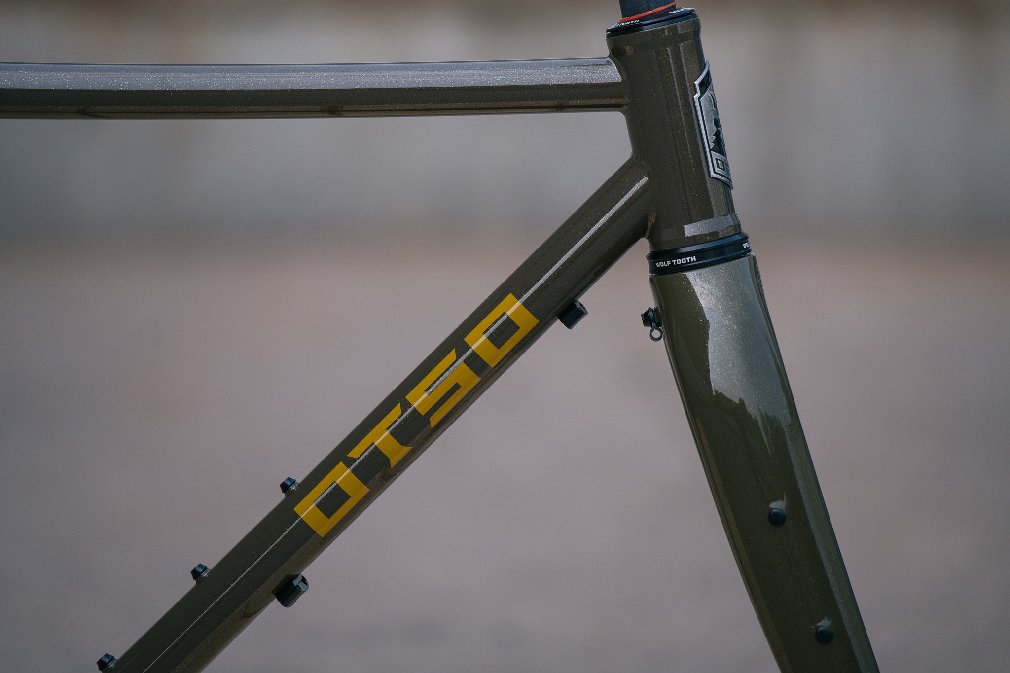 Warakin - 54cm - Exclusive Sparkle Brown Paint Sample - Frameset