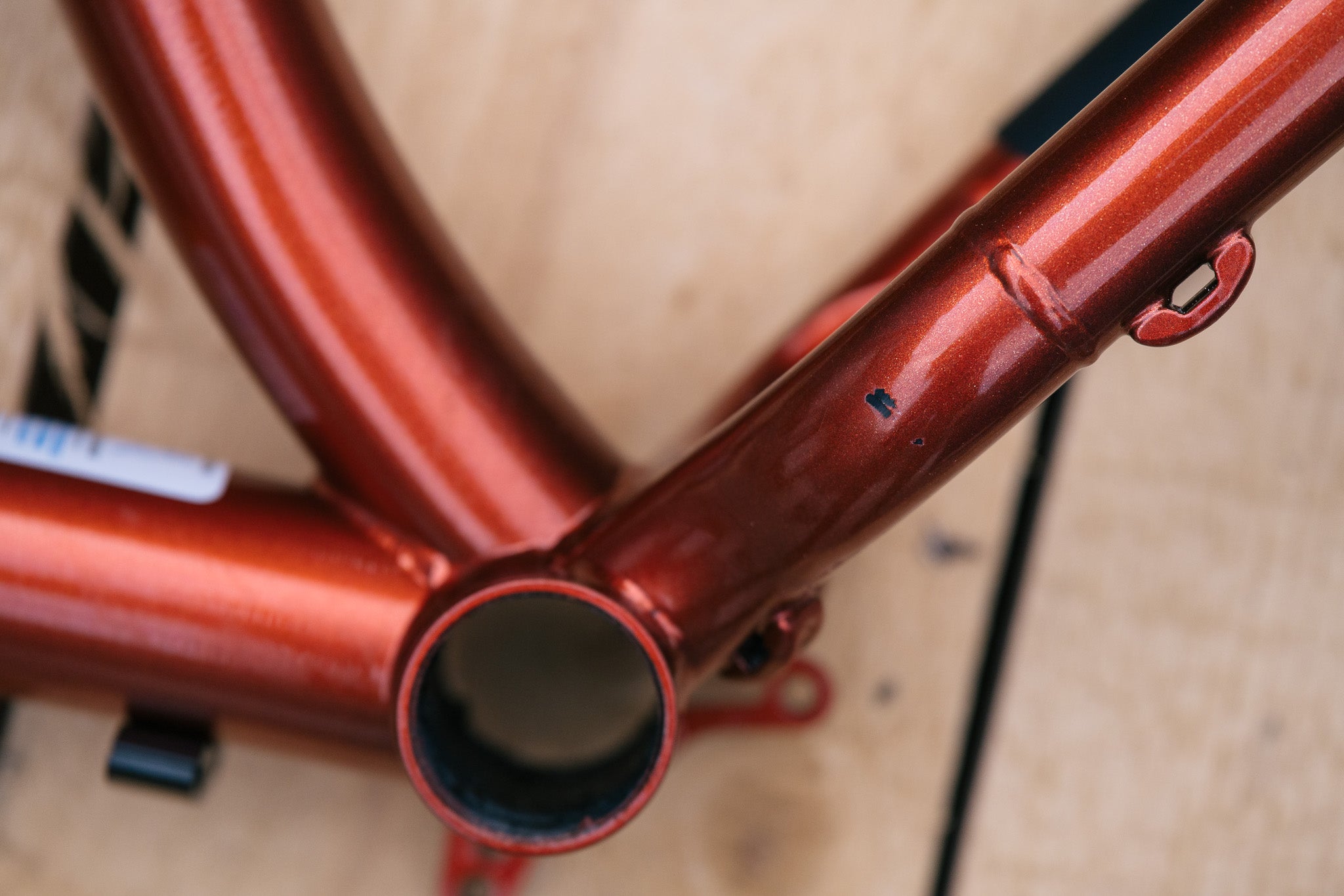 Hoot Steel - LG - Sparkly Bronze - Blem Frame