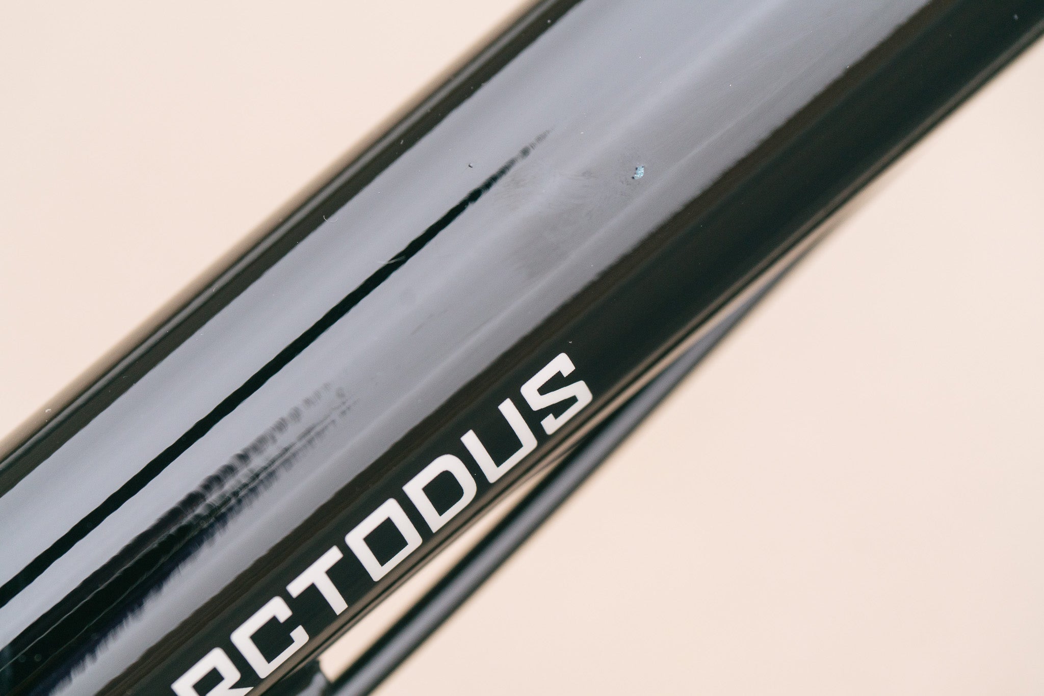 Arctodus - Black/Silver - Medium - Paint Blem/Demo w/ 1x12 SLX, carbon cranks, Fox dropper, studded tires