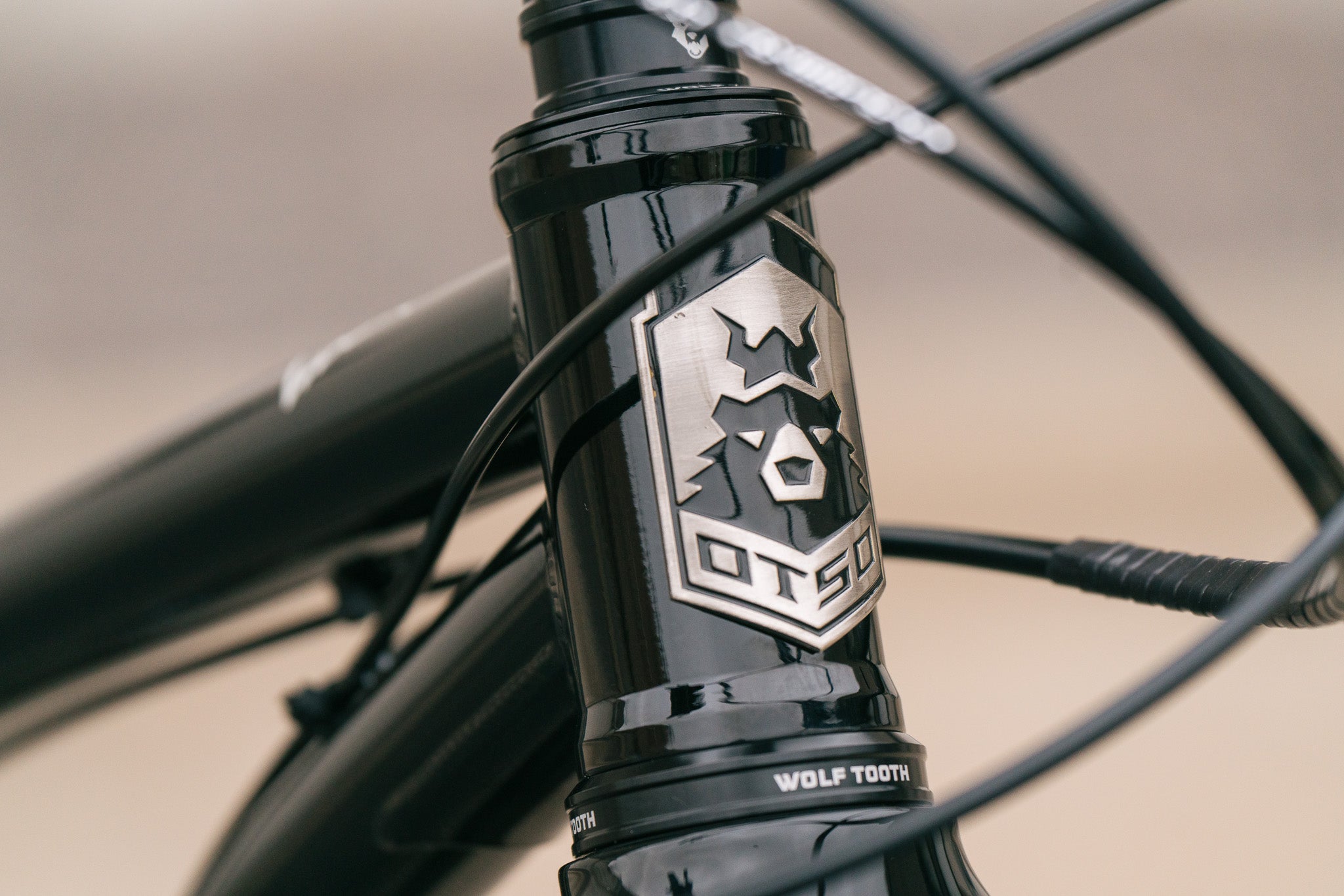 Arctodus - Black/Silver - Medium - Paint Blem/Demo w/ 1x12 SLX, carbon cranks, Fox dropper, studded tires