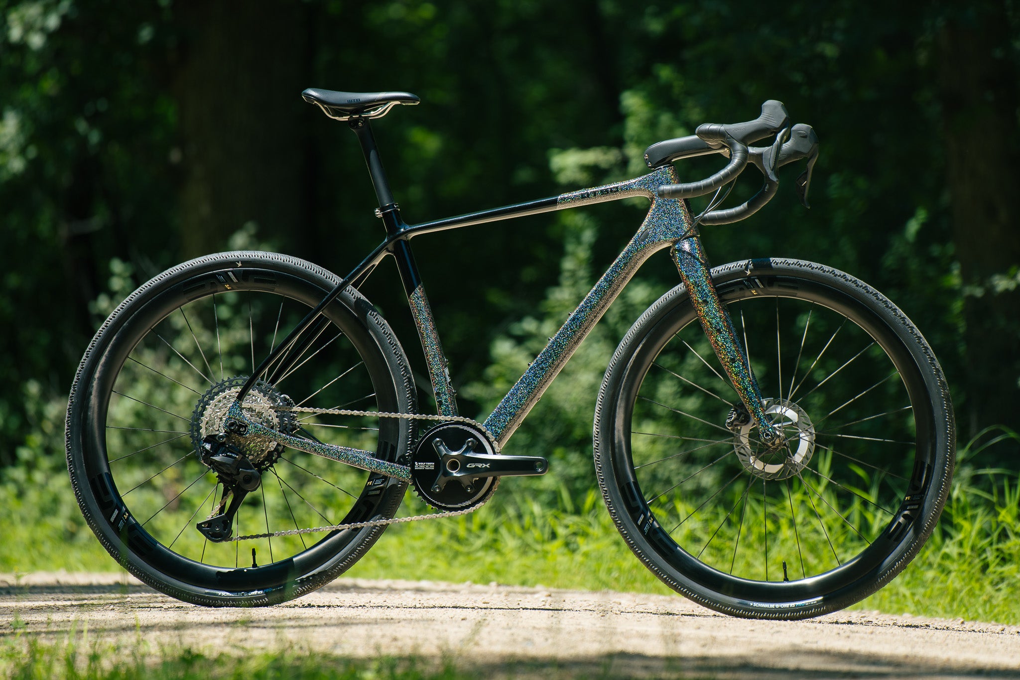 Waheela C Special Edition Rainbow Sparkle - Shimano GRX Di2 1x12 + ENVE