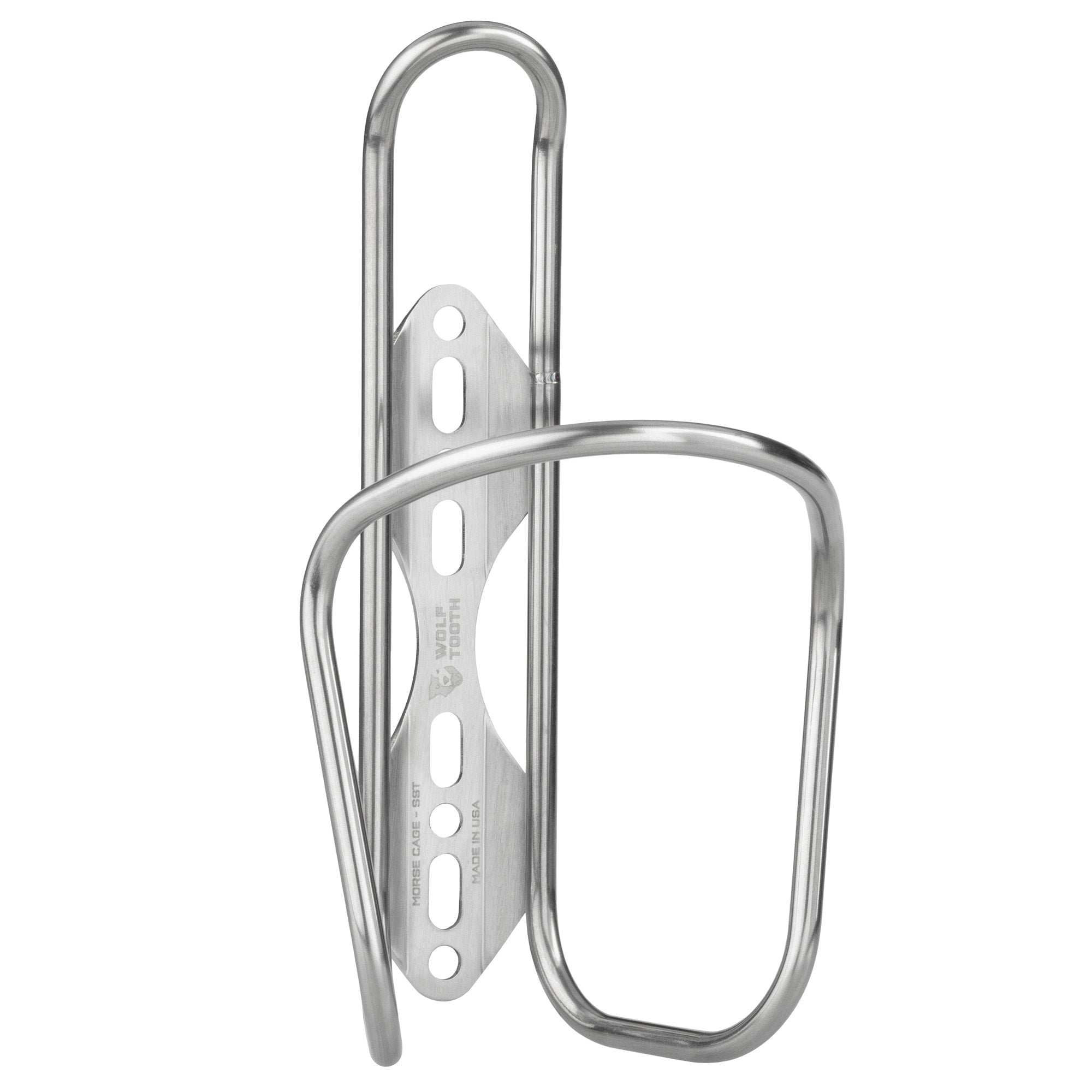 Wolf Tooth Morse Cage Stainless Steel