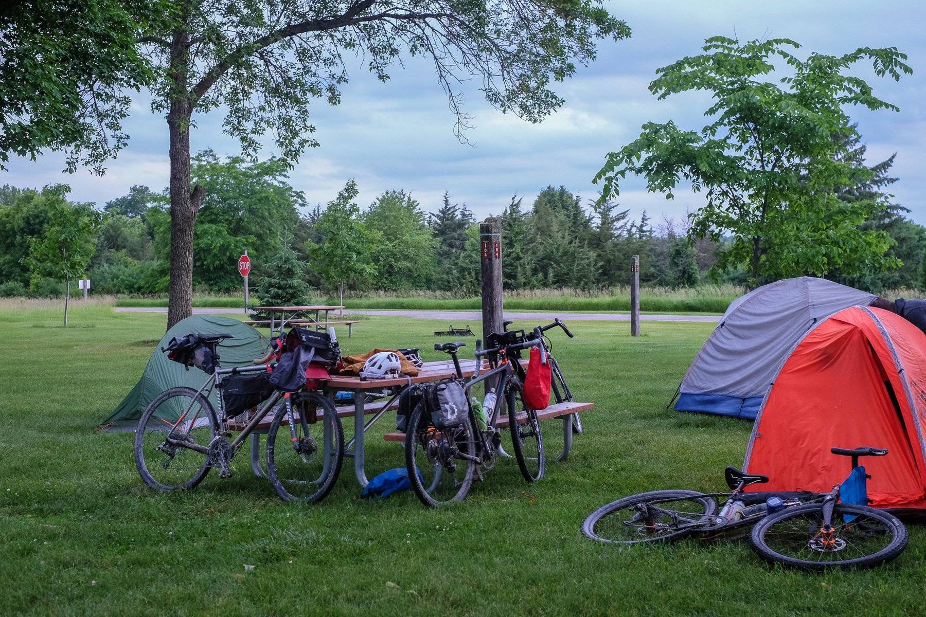 Bikepacking on a School Night