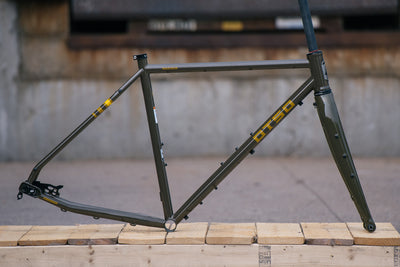 Warakin - 54cm - Exclusive Sparkle Brown Paint Sample - Frameset