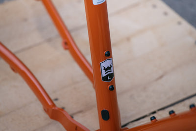 Fenrir Steel - LG - Pumpkin - Frameset - Prototype