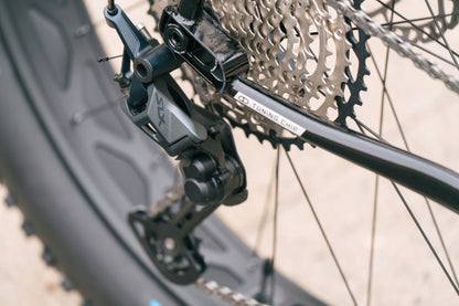 Arctodus - Black/Silver - Medium - Paint Blem/Demo w/ 1x12 SLX, carbon cranks, Fox dropper, studded tires