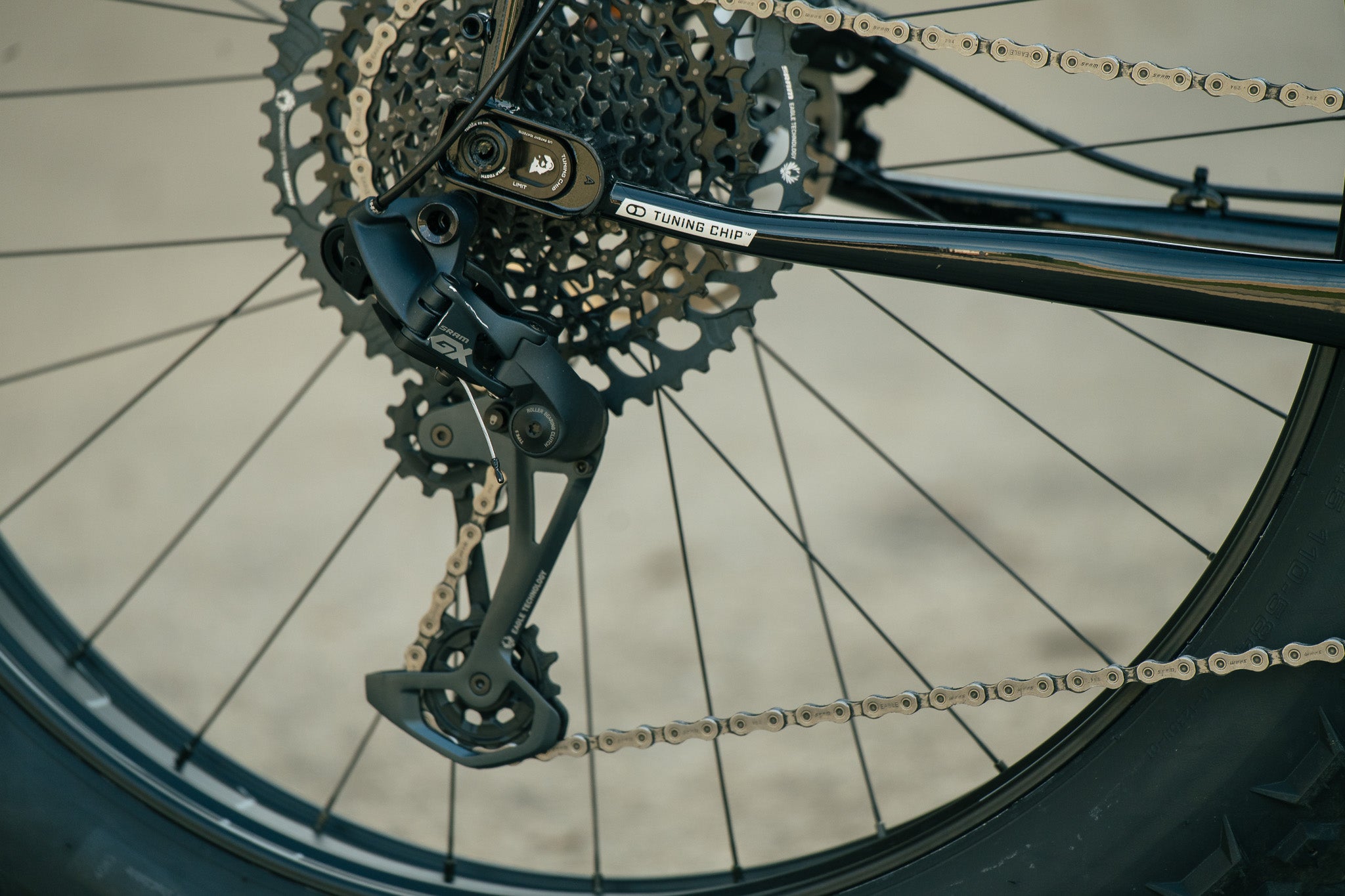 Arctodus - Black/Silver - XL - Demo w/ SRAM GX, HED Big Half Aluminum 27.5 wheels