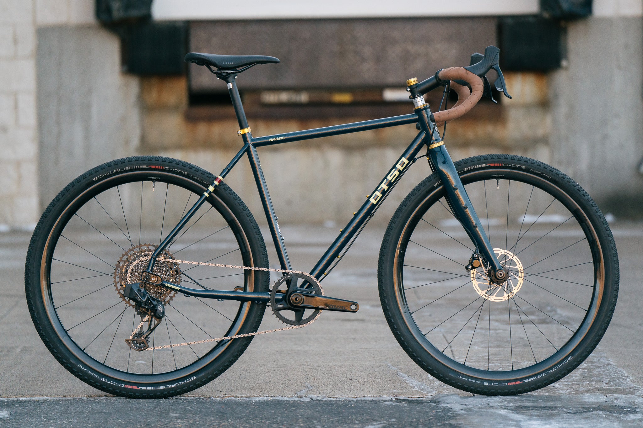 Warakin - Navy Gold - 54cm - 1x12 Rival AXS Mullet - Review Bike