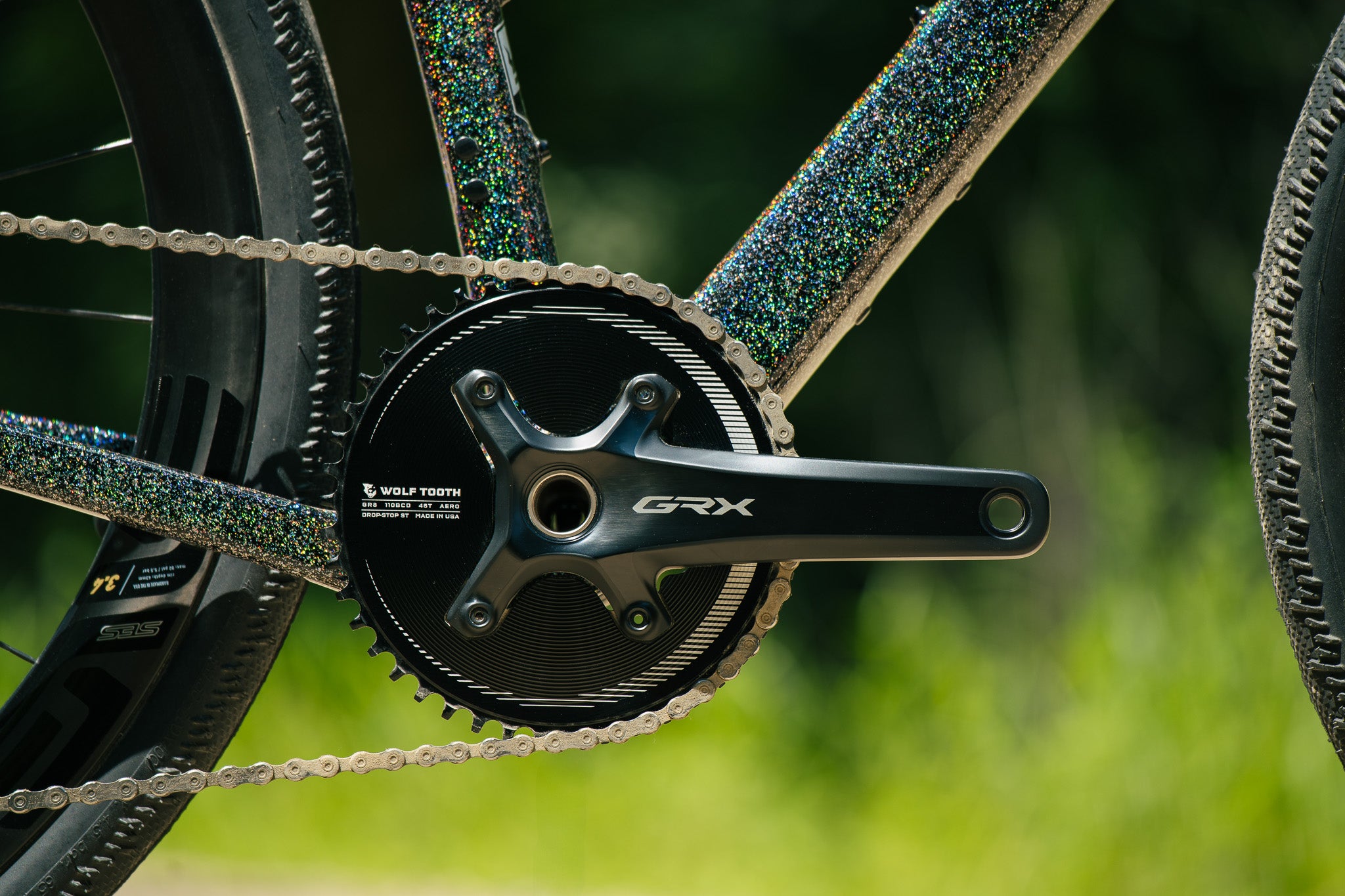 Waheela C Special Edition Rainbow Sparkle - Shimano GRX Di2 1x12 + ENVE