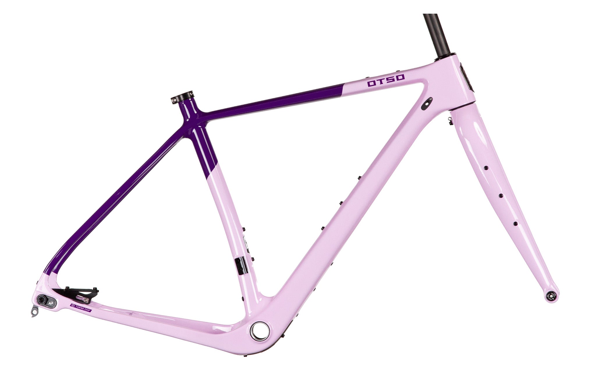 Otso Waheela C ultralight EPS molded carbon frame, lilac