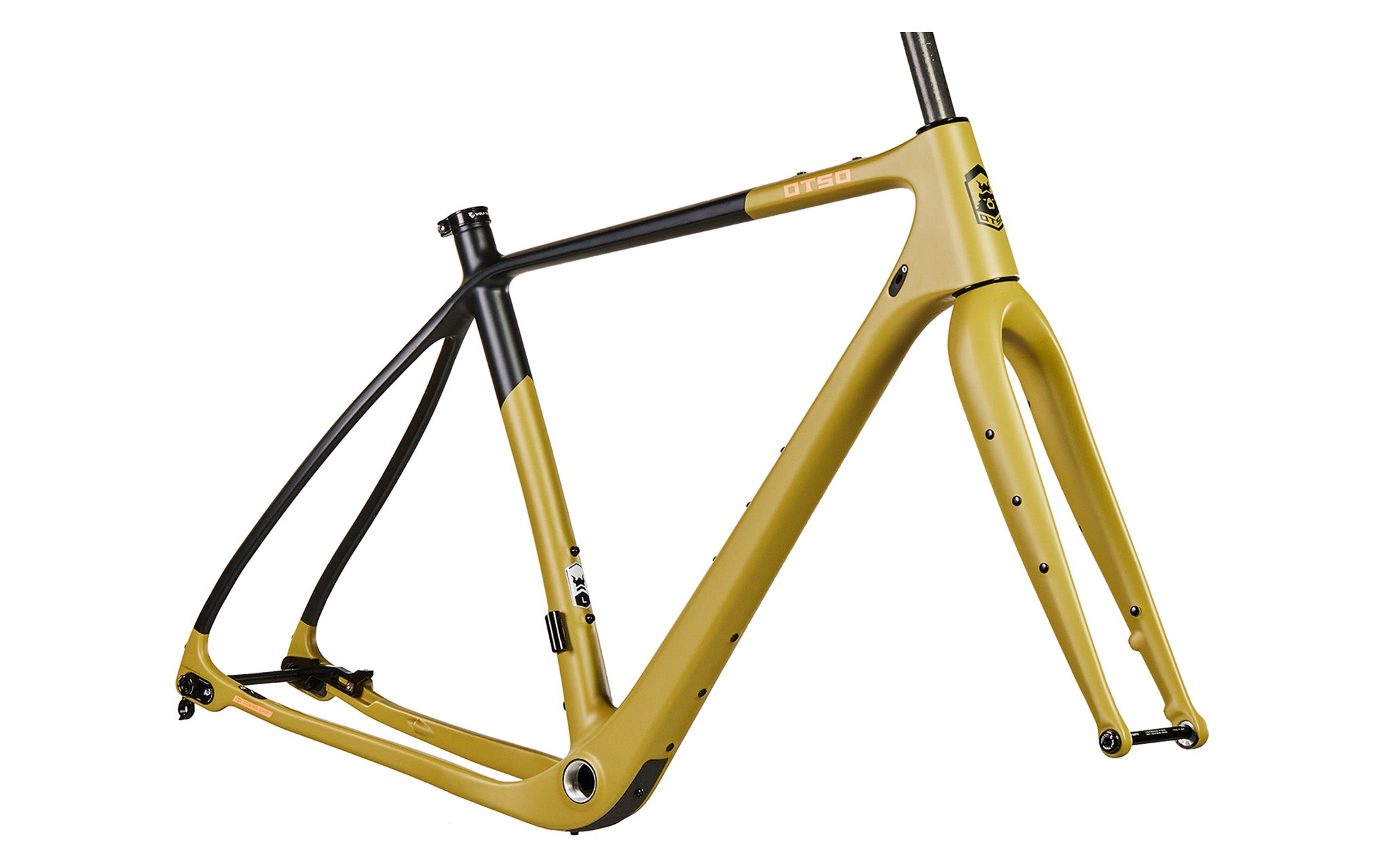 Otso Waheela C ultralight EPS molded carbon frame, Olive