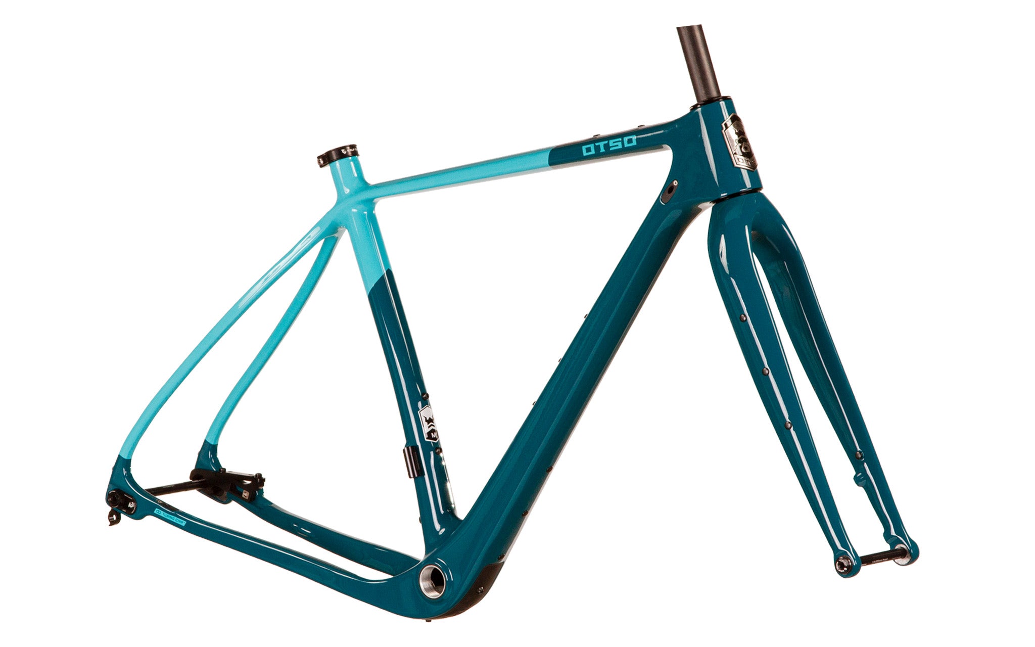 Otso Waheela C ultralight EPS molded carbon frame, Teal