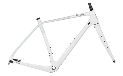 Otso Waheela C ultralight EPS molded carbon frame, gloss white/coolgray