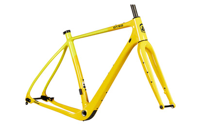 Otso Waheela C ultralight EPS molded carbon frame, goldenrod yellow