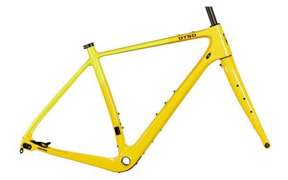 Otso Waheela C ultralight EPS molded carbon frame, goldenrod yellow