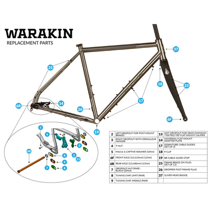 Warakin Replacement Parts