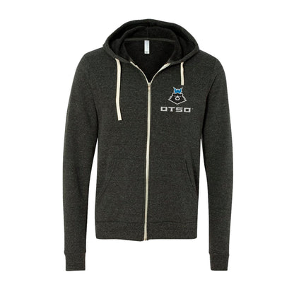 Otso Triblend full-zip hoodie sweatshirt