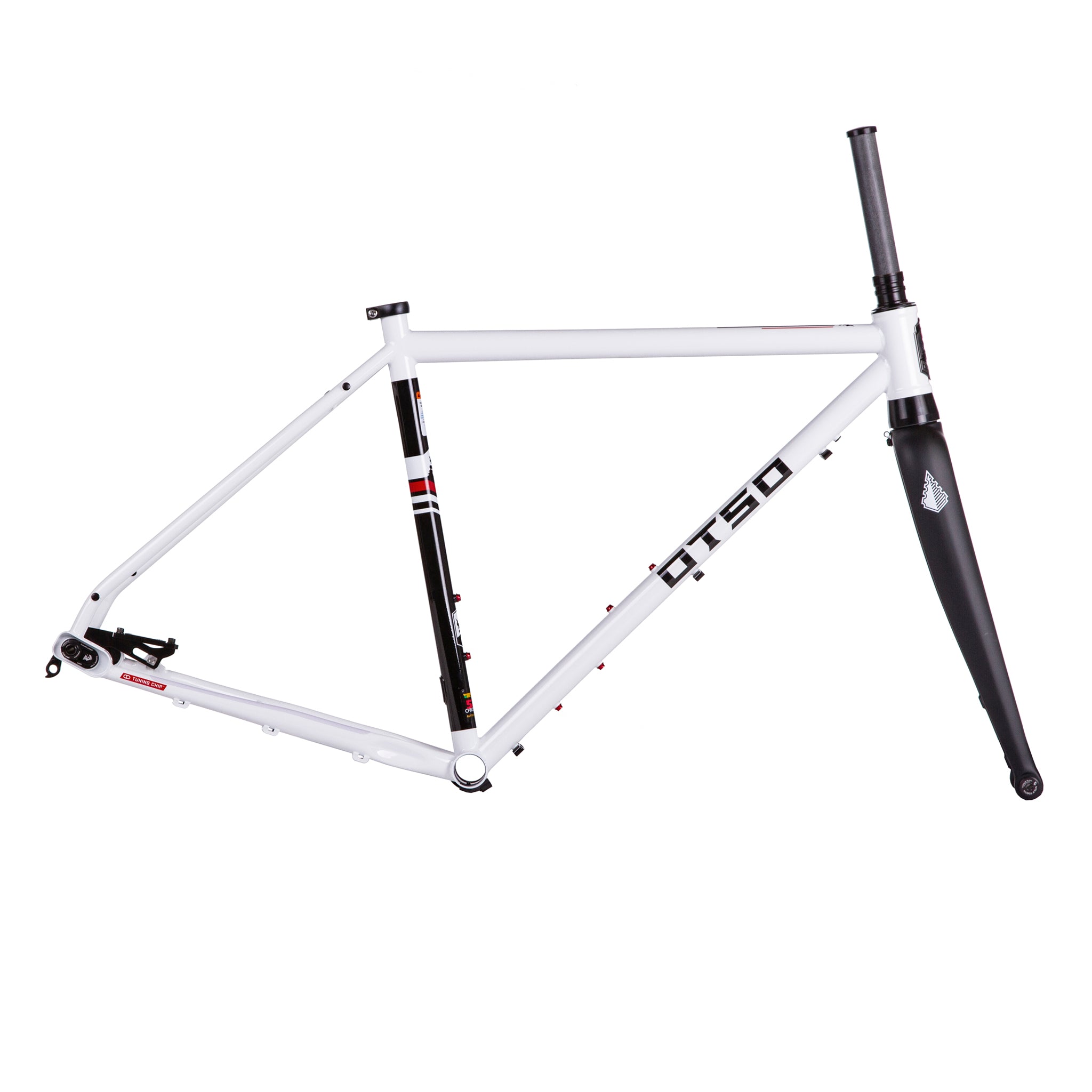 Otso Waheela S frameset red accent side view